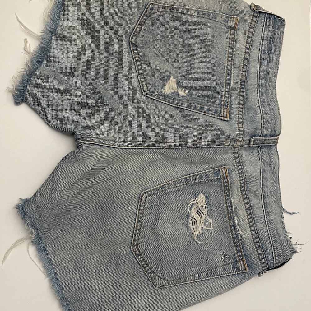 rag & bone Light Blue Jean Shorts
